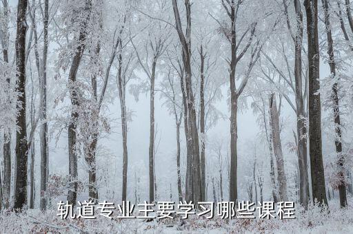 中職軌道專業(yè)學些什么課程,中專田徑專業(yè)...